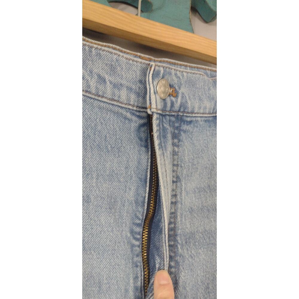 Madewell The Perfect Vintage Jean Women 33 Distressed Blue Jeans High Rise - Picture 5 of 16